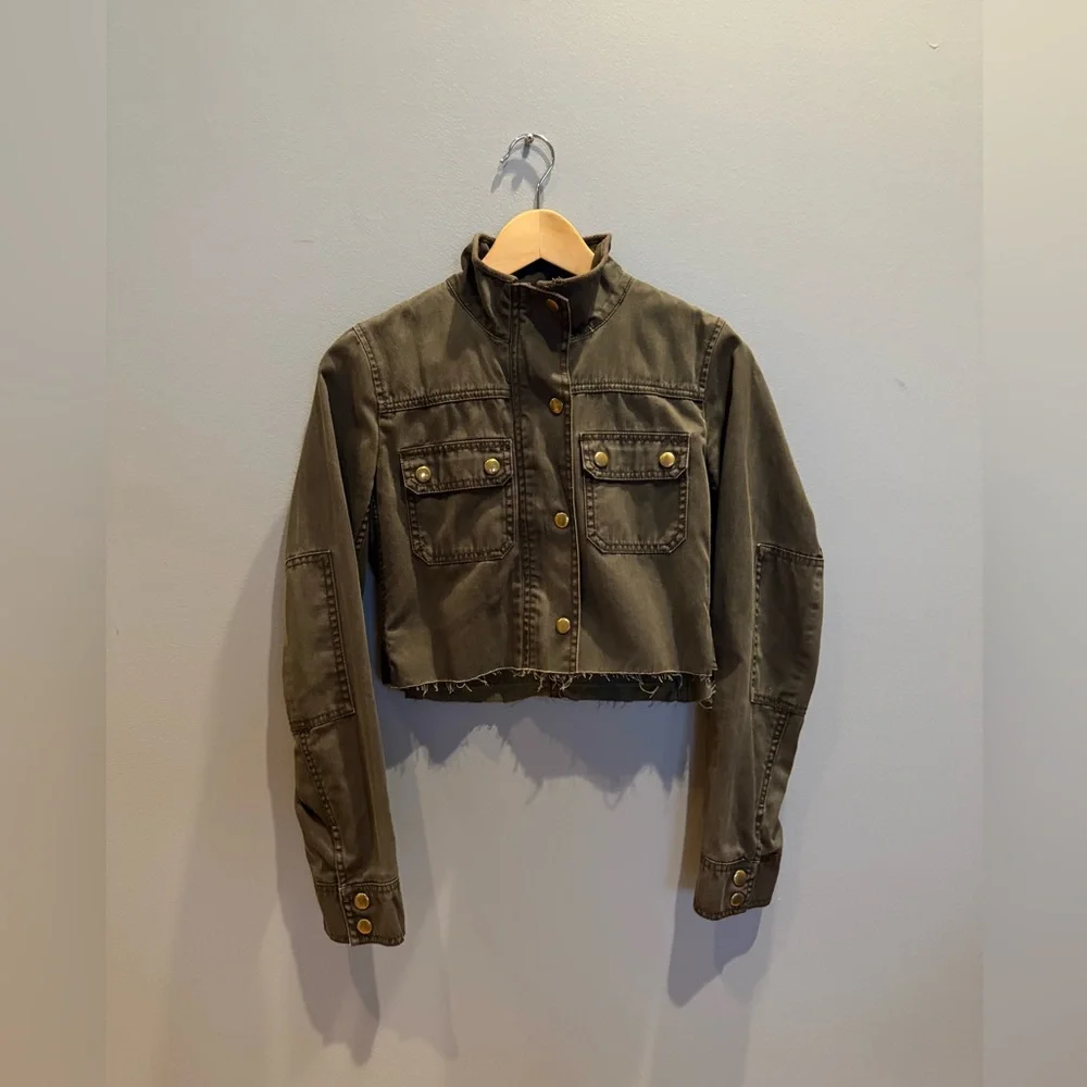 b.a.d. Reworked J Crew Boyfriend Jacket - Picture 4 of 8